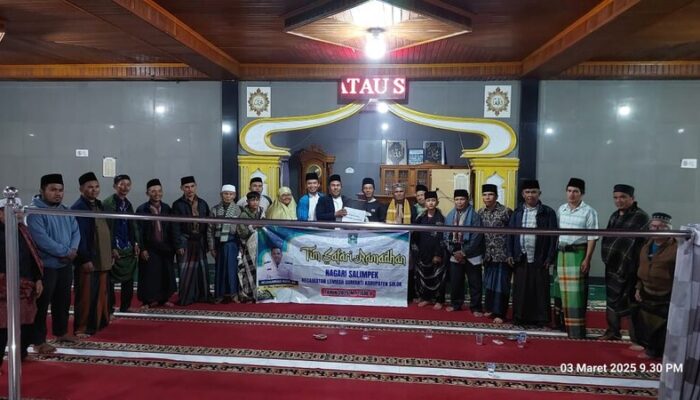 Pemnag Salimpek Laksanakan Safari Ramadan 1446 H di Jorong Lipek Pageh