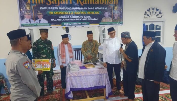 TSR Pemkab Padang Pariaman Kunjungi Nagari Lareh Nan Panjang Selatan