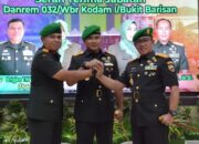 Brigjen TNI Mahfud Resmi Jabat Danrem 032/Wbr