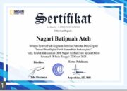 Nagari Batipuah Ateh Jadi Pilot Project Nagari Digital di Sumbar