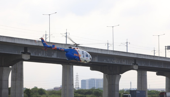 Ditpoludara Baharkam Polri Siagakan Ambulans Udara