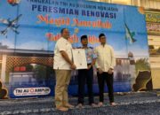 Berkontribusi Nyata dalam Transformasi Pembangunan Masjid Lanud RSN, Marsma TNI Feri Yunaldi Terima Penghargaan dari PII Riau