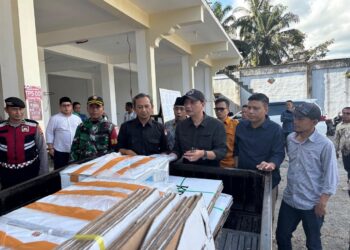 Kunjungi Beberapa TPS, KPU RI dan KPU Sumbar Pastikan PSU Pasaman Berjalan Lancar