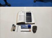 Senjata Tajam Rakitan dan Handphone Ditemukan saat Razia di Lapas Kelas II A Padang