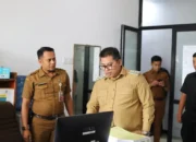 Wako Hendri Arnis Sidak ke BKPSDM dan Bappeda