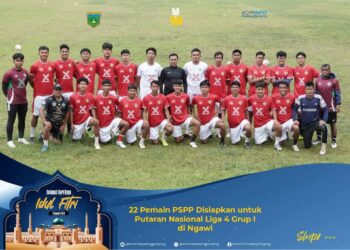 22 Pemain PSPP Disiapkan untuk Putaran Nasional Liga 4 Grup I di Ngawi