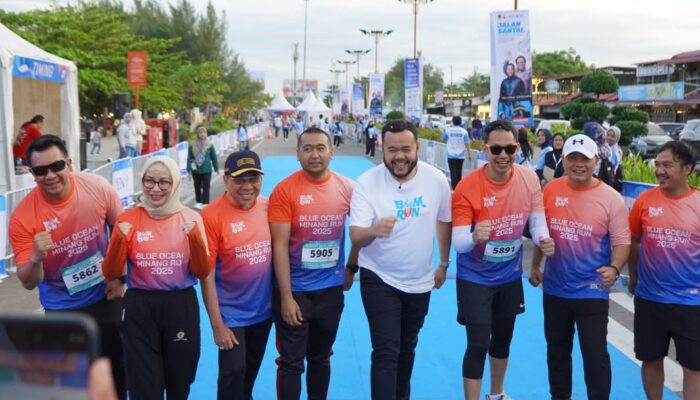BOM Run 2025 Sukses, Gerak Bersama Menuju Padang Sehat dan Ramah Lingkungan