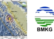 Wilayah Pariaman Diguncang Gempa Hari Ini