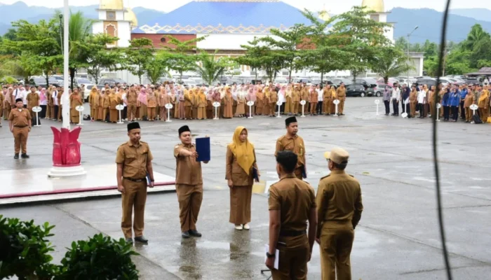 Pimpin Apel Perdana Setelah Ramadan, JKA Tekankan Pentingnya Kedisiplinan ASN