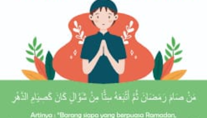 Pahala Puasa Sunnah Enam Hari di Bulan Syawal Setara dengan Puasa Satu Tahun