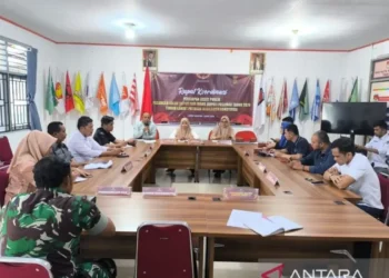 KPU Gelar Rakor Persiapan Debat Paslon PSU Pilkada Pasaman