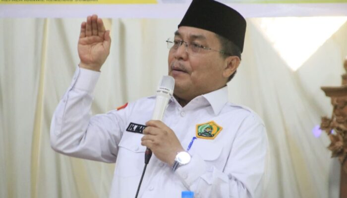 Manasik di Pesisir Selatan, Kakanwil Imbau Calon Jemaah Latih Fisik dengan Berjalan Kaki