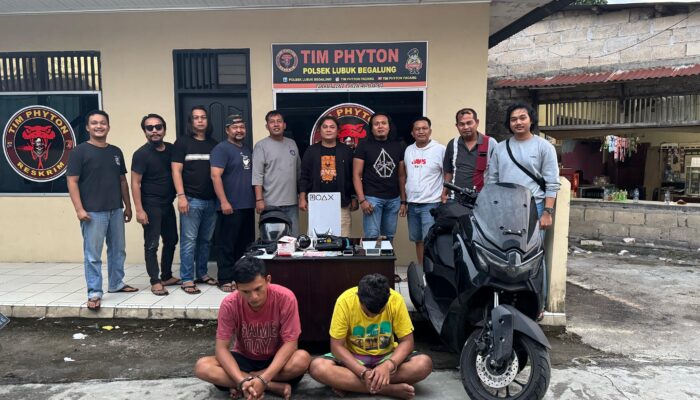 Dua Pelaku Spesialis Rumah Kosong Berhasil Ditangkap di Kota Padang