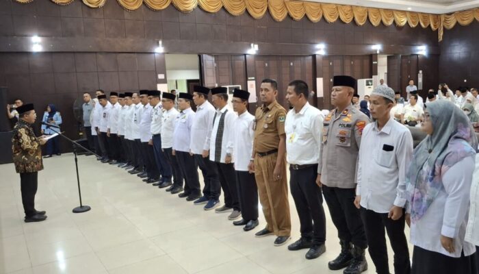 Usai Dilantik, Kakanwil Mahyudin Minta Petugas Embarkasi Bangun Sinergi Sukses Haji 2025