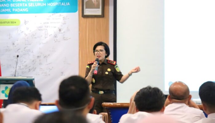 Kajati Sumbar Jadi Narsum pada Kegiatan Sosialisasi Anti Perudungan