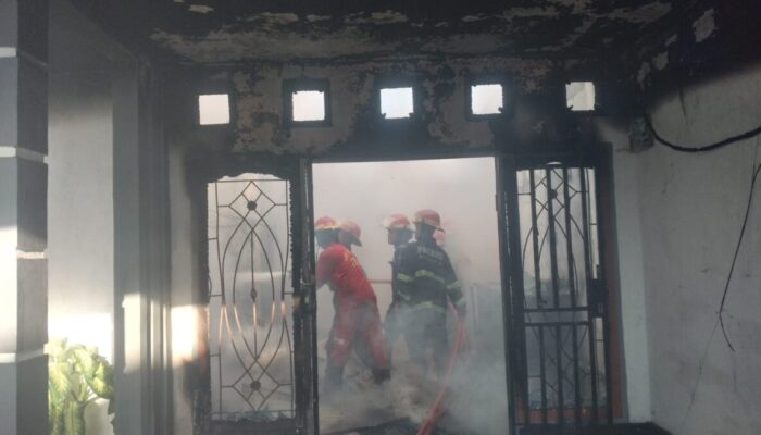 Kebakaran di Lubeg, 1 Rumah Hangus, Kerugian Capai Rp500 Juta