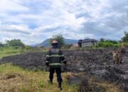 Kebakaran Lahan Ilalang di Kota Padang, Diduga Akibat Pembakaran Sampah Warga