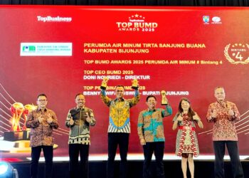 Kabupaten Sijunjung Sabet Tiga Penghargaan pada Ajang Top BUMD Awards 2025