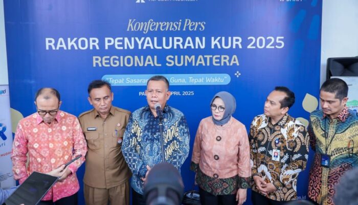 Dirut Bank Nagari Ikut Rakor Regional Sumatera: dari Target Rp300 Triliun, KUR Sudah Disalurkan Rp70 Triliun
