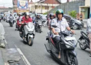 Hari Pertama Sistem Satu Arah di Padang Panjang Berjalan Lancar dan Tertib