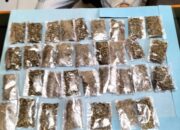 Polres Solsel Amankan 34 Paket Ganja Kering