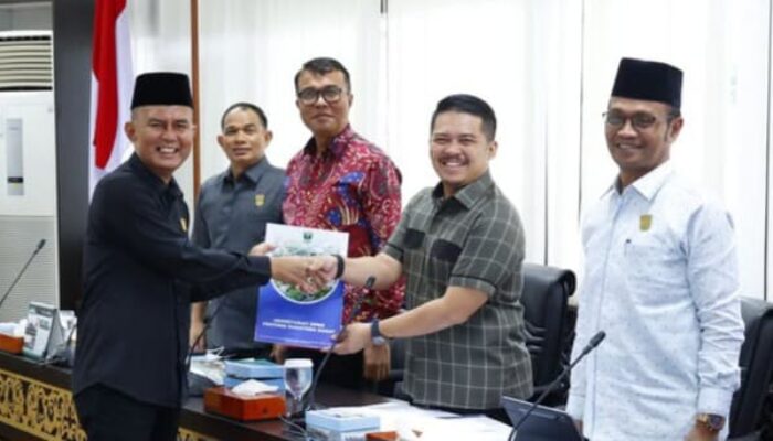 Struktur Pimpinan Pansus LKPJ Ditetapkan, DPRD Sumbar Bahas Capaian Kinerja Kepala Daerah Tahun 2024
