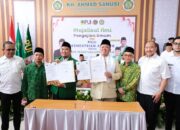 Menteri Nusron dan Ketua DPP PUI Teken MoU