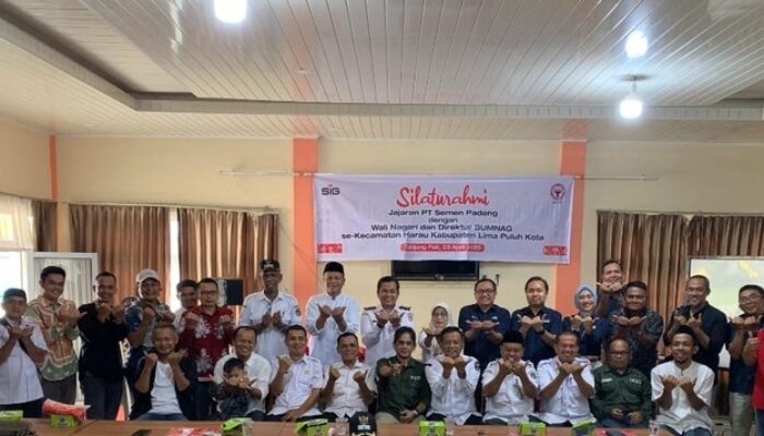 Silaturahmi dengan Wali Nagari dan Bumnag se-Kecamatan Harau, PT Semen Padang Siap Dukung Pembangunan Nagari