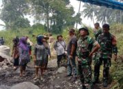 Pemnag Batipuah Ateh Bersama Koramil Laksanakan Goro di Kampung Pancasila