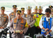 Kakorlantas Pertebal Personel di Jalan Saat Arus Balik