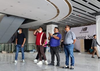Siap Gelar Soft Opening 29 Mei, Proses Penyelesaian Basko City Mall Dikebut
