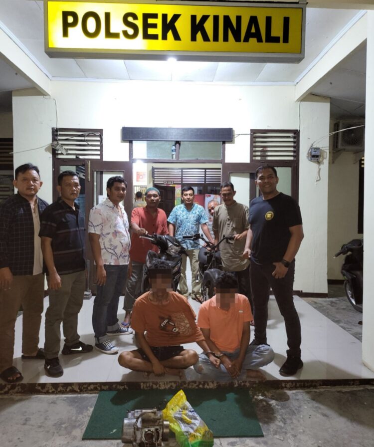 Tim Opsnal Unit Reskrim Polsek Kinali, Resor Pasaman Barat, berhasil meringkus seorang buronan kasus pencurian kendaraan bermotor (curanmor) berinisial E (29), Sabtu (24/5/2025) siang. IST