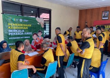 Puskesmas Busur Periksa Kesehatan 54 Personel Brimob