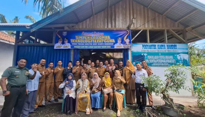 Posyantek Nagari Kapa Raih Juara II Tingkat Provinsi Berkat Inovasi Alat Penyulam Tanaman