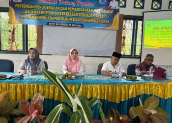 Ketua TP PKK Pasbar Dorong Pencegahan Kekerasan Anak di Koto Balingka