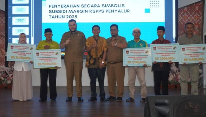 Pemko Padang Salurkan Subsidi Margin Kepada 33 KSPPS