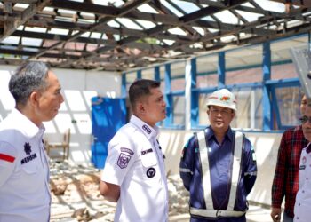 Bupati Solok Tinjau Pembangunan Sekolah Rakyat