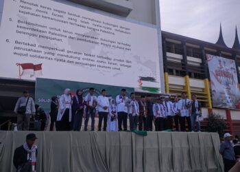 Aksi Solidaritas untuk Palestina, Sumbar Tunjukkan Empati dengan 10 Pernyataan Sikap