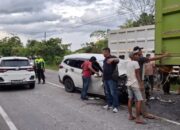 Kecelakaan Maut di Jalur Sumbar-Riau, Dua Tewas, Enam Luka-Luka