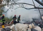 Kebakaran Pondok Ronsokan di Padang, Kerugian Capai Rp30 Juta