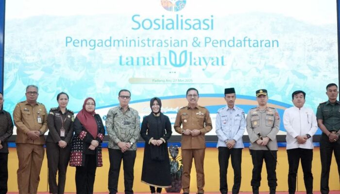 Pemkab Solsel Dukung Upaya Legalisasi Tanah Ulayat Melalui Kementerian ATR BPN