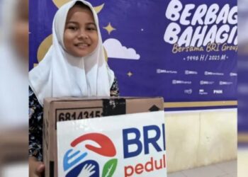 BRI RO Padang Berbagi Kebahagiaan Lebaran dengan Anak-Anak YPAC