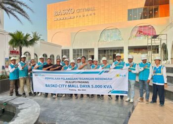 Listrik PLN Berkapasitas 5 MVA Resmi Menyala, Basko City Mall Kini Benderang