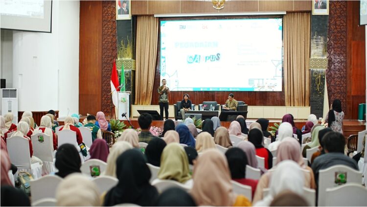 PT Pegadaian kembali menyapa sivitas akademika Universitas Andalas melalui program Pegadaian Goes to Campus. IST