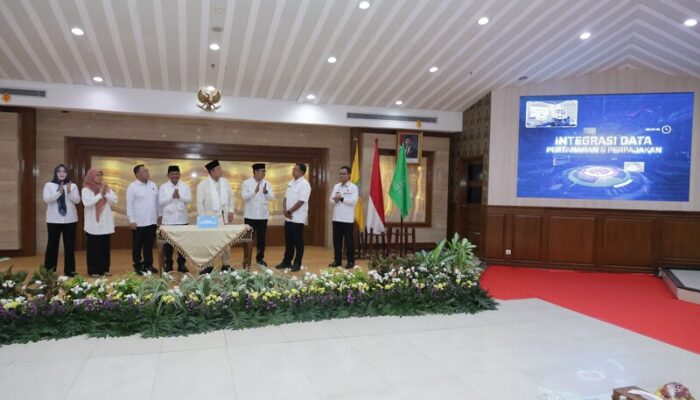 Kantah dan Bapenda Kota Tanggerang Luncurkan Integrasi Data Pertanahan dan Perpajakan