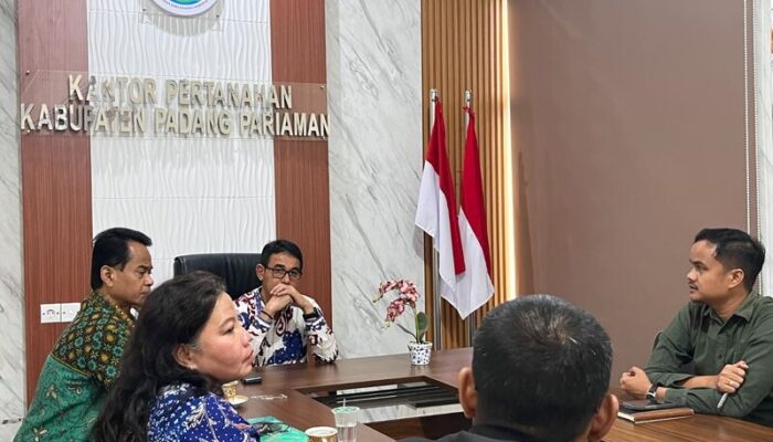 Optimalisasi Aset Negara, DJKN dan Kantah Padang Pariaman Bahas Pensertifikatan BMN