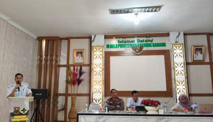 Puskesmas Tanjung Gadang Gelar Lokakarya Mini Lintas Sektor