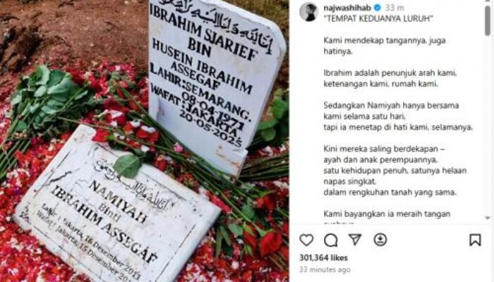 Najwa Shihab Ikhlaskan Kepergian Suami dan Anak