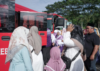 35 Calon Jemaah Haji Solok Selatan Diberangkatkan, Usia Tertua Capai 91 Tahun