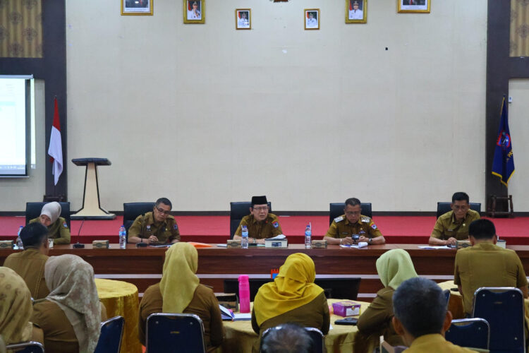 Pemerintah Kota (Pemko) Payakumbuh menggelar Rapat Evaluasi Program 100 Hari Wali Kota Payakumbuh. IST